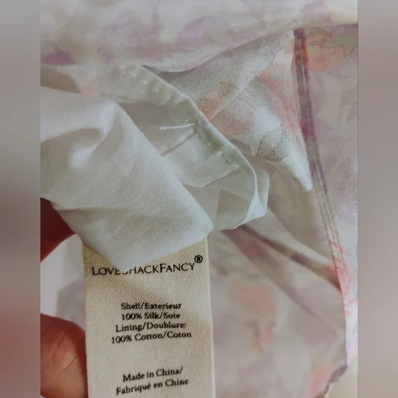 LoveShackFancy Rainbow Clouds Ruffle Mini Skirt | Small | Like New Cottage Core - Picture 8 of 9